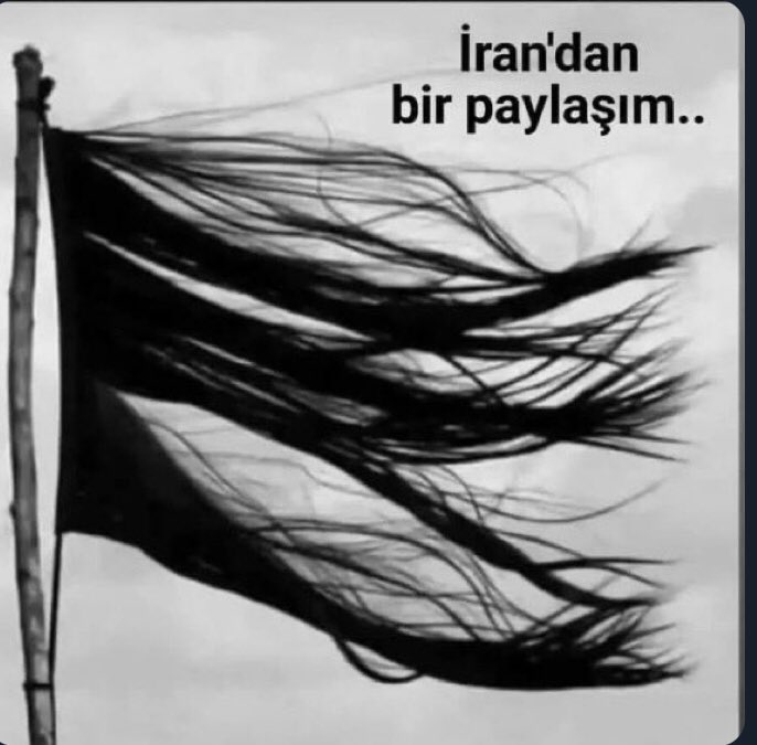 “Saç örgülerimden bayrak yapın”demişti idam edilmeye götürülen Leyla Qasım..ve bugün İranlı kadınlar saçlarını bayrak yaptılar..Bu bir özgürlük savaşıdır..Kızkardeşleriniz sesinizi duydu #JinaMahsaAmini