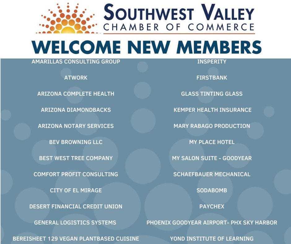 Southwest Valley Chamber tweet media