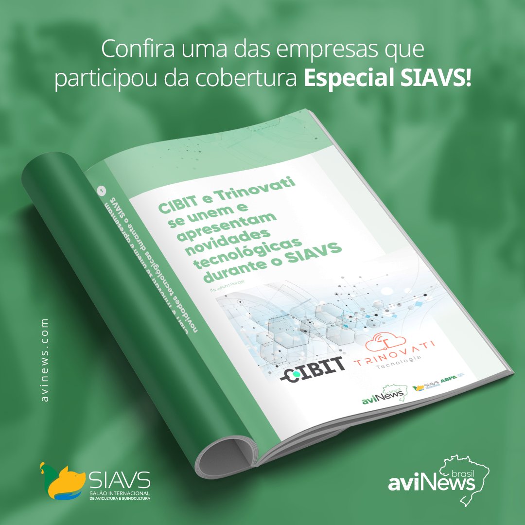 aviNEWS_Brasil's tweet photo. Confiram nossa revista Especial @Siavsbr  2022❗
📌Nela encontramos a participação de grandes empresas do setor, como a #CIBIT e a #Trinovati✨

No nosso canal no #youtube vocês podem conferir as nossas #entrevistas, é só acessar esse link 👇🏽
https://t.co/Mr7ddwXzSy https://t.co/6SNo6frdrW