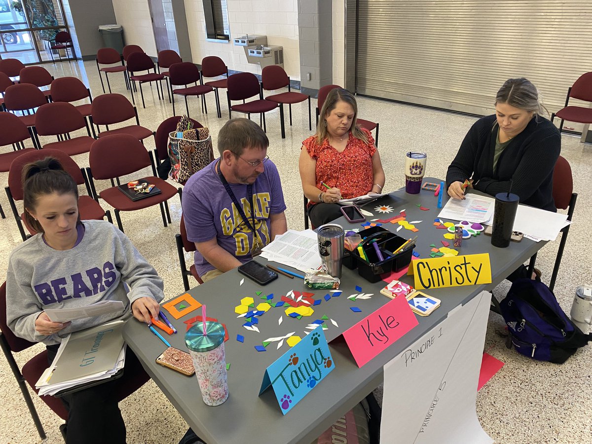MISD Secondary Teachers and Elementary Counselors crushing it today at Day 1 of our MISD GT Foundational Training. #MONTGOMERYISDGT #GiftedandTalented <a href="/MontgomeryISD/">Montgomery ISD</a>