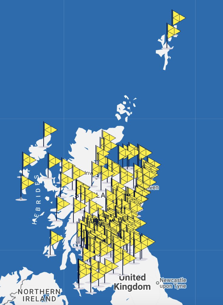 Wow, you've all been busy pinning - we crossed the 200 mark this morning! 203 schools signed up for #MathsWeekScot so far. But there's still time to add your school to the map (hint, hint) 📌bit.ly/pinyourschool