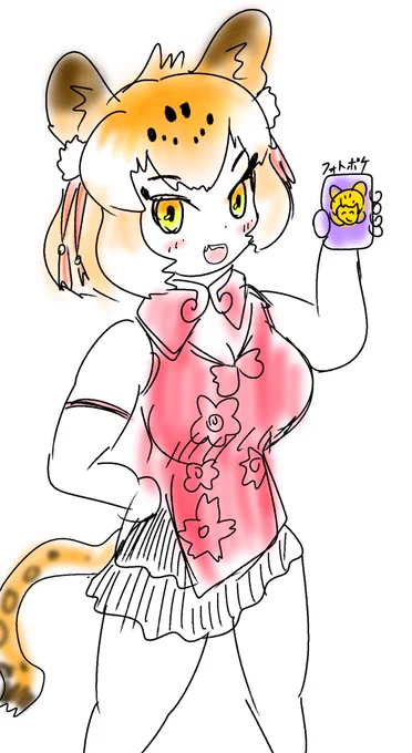 今日の100連で来たジャガーさん(の石)フォトポケを埋めてくれたので嬉しい 