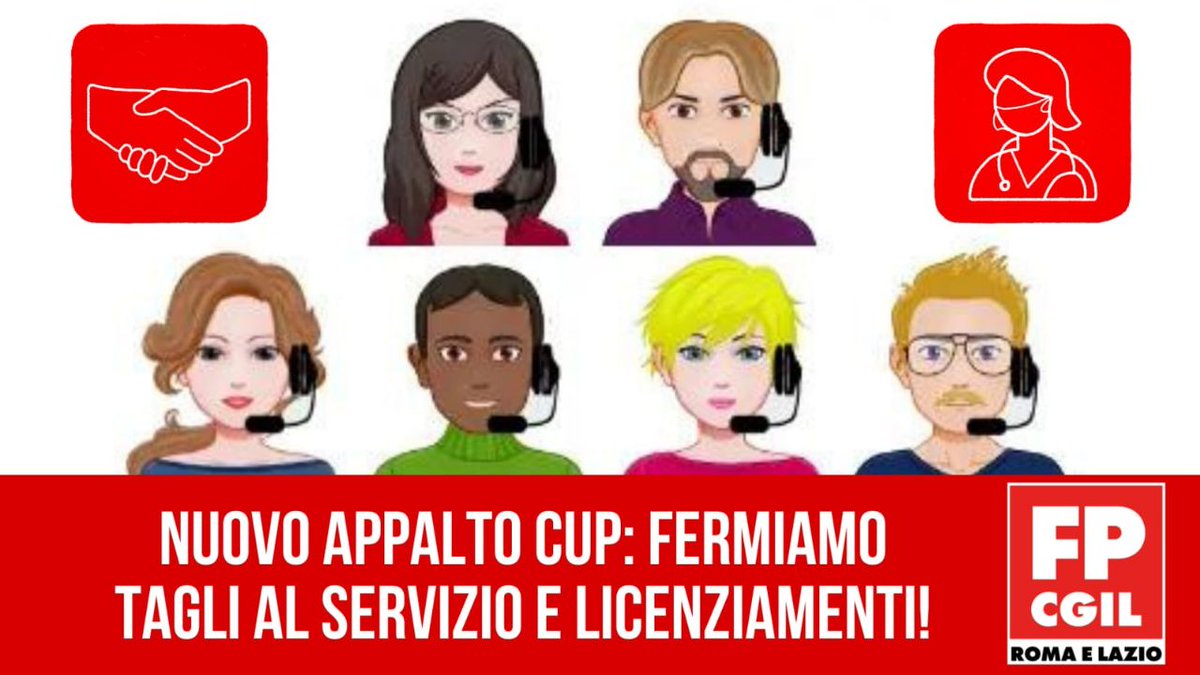 🔴 Il nuovo appalto per la gestione del CUP regionale mette in pericolo retribuzioni e tenuta occupazionale: assemblea online Giovedi 22.
➡️ Leggi di più: tinyurl.com/2s4fdayr

#SosCoop