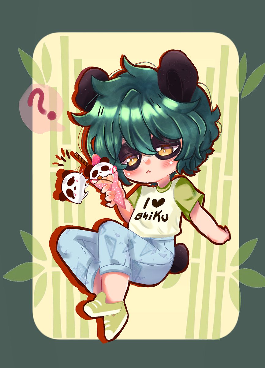 r0useovo's tweet photo. un dibujito para un concurso echo con amorcito del bebesito shiku 😍
#iloveshiku22 #digitaldrawing #pandaboy #Chibi #cute #youoc https://t.co/tFsGXlCrhE