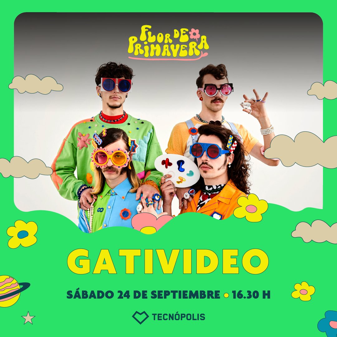 El sábado hay gatifecha gratis en <a href="/TecnopolisArg/">Tecnópolis Argentina</a> !
junto a <a href="/elzarmusica/">elzar 💚</a> 🌸🍄