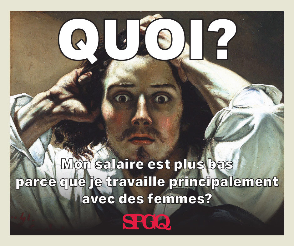 spgq's tweet photo. Partagez en soutien à vos collègues du @macmtl, du @mcqorg, du @mnbaq, de @_BAnQ et du @LeCALQ!
➡️@MCCQuebec❓😉
➡️@GouvQc 🤔
#negociation #discriminationsalariale #milieuxfeminins #syndicat #spgq https://t.co/wBhwORhMqR