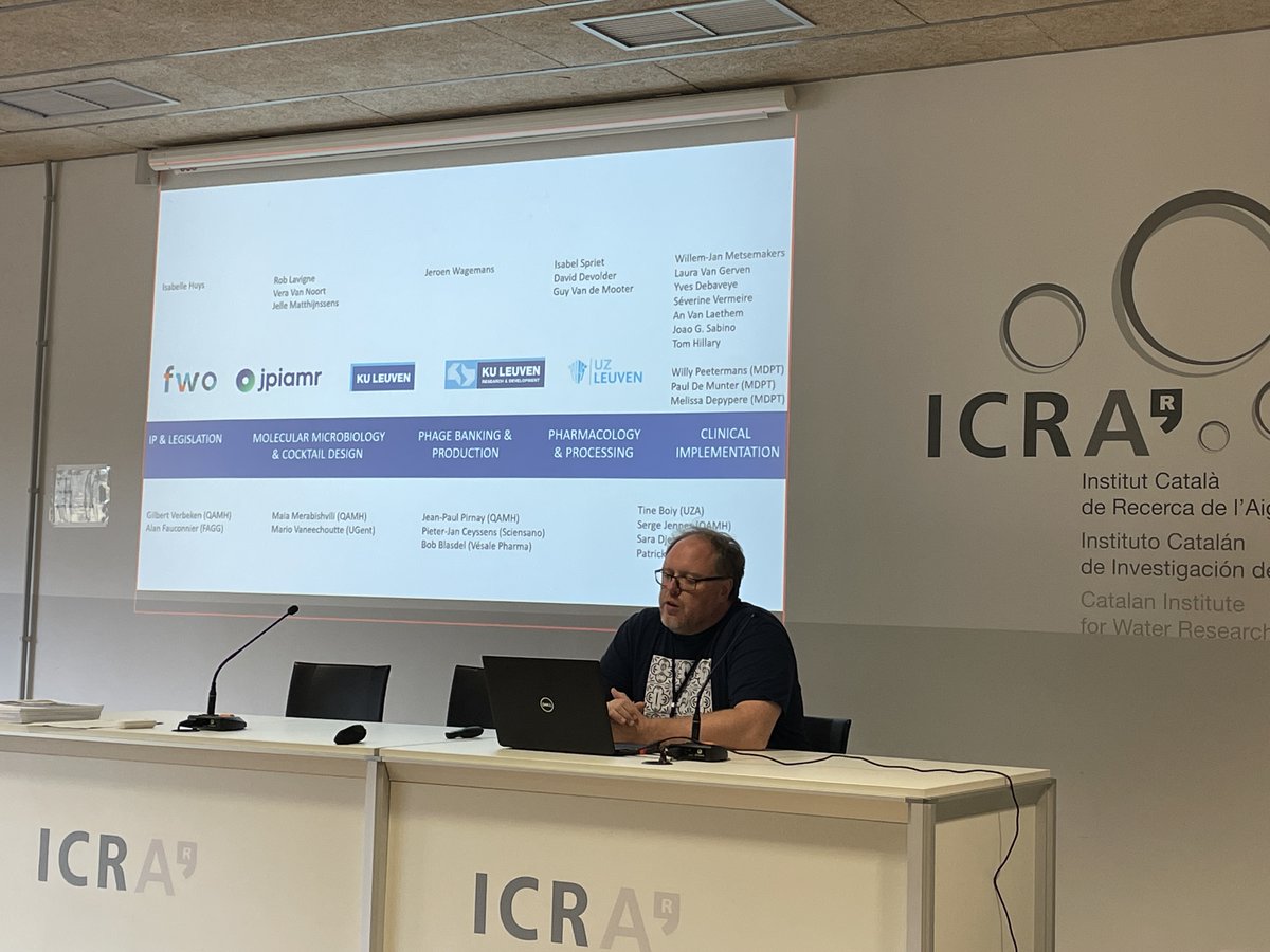 PhageLand Project (@_phageland_) on Twitter photo Yesterday we had our first face-to-face meeting at ICRA. Excellent opportunity to share first results and discuss upcoming tasks. Great challenges are on the horizon.
<a href="/IcraWater/">ICRA</a> @EvelienAdri <a href="/RobLavigne1/">Rob Lavigne</a> <a href="/AlinaFerdohleb/">AlinaFerdohleb</a> <a href="/WeissbrodtLab/">David Weissbrodt</a> @DEMBresearch <a href="/GrzesiukBieniek/">Grzesiuk-Bieniek M</a> <a href="/JPIAMR/">JPIAMR</a> Yesterday we had our first face-to-face meeting at ICRA. Excellent opportunity to share first results and discuss upcoming tasks. Great challenges are on the horizon.
<a href="/IcraWater/">ICRA</a> @EvelienAdri <a href="/RobLavigne1/">Rob Lavigne</a> <a href="/AlinaFerdohleb/">AlinaFerdohleb</a> <a href="/WeissbrodtLab/">David Weissbrodt</a> @DEMBresearch <a href="/GrzesiukBieniek/">Grzesiuk-Bieniek M</a> <a href="/JPIAMR/">JPIAMR</a>
