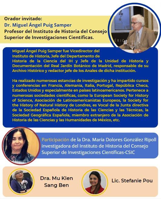 ConnecCaribbean's tweet photo. #Conneccaribbean  Programa del taller, 11 de octubre en la @PUCMM.  Conferencias realizadas por los historiadores Miguel Ánge Puig - Samper, María Dolores González Ripoll y Mu Kien Sang Ben. @CSICdivulga https://t.co/dKA5h9PchD