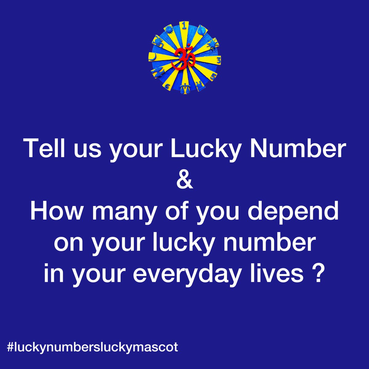 swetta_jumaani's tweet photo. **Lucky Number Lucky Mascot**
Tell us in the comments below ⬇️
#numerology #numbers #yourluck #luckfactor #luckynumber #whatsyourluckynumber #jumaani #swettajumaani https://t.co/p2DhU9Ztvq