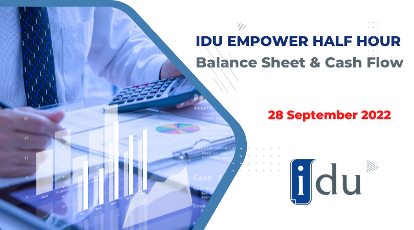 iduSoftware's tweet photo. With real-time #data at your fingertips, you can turn insight into action! Join the #IDU Empower Half Hour &amp; discover how Balance Sheet &amp; Cash Flow #budgeting in #IDUConcept provides a single source of the truth for your business. Register here https://t.co/eRpRmF6HJE https://t.co/AK4NaEjPXd