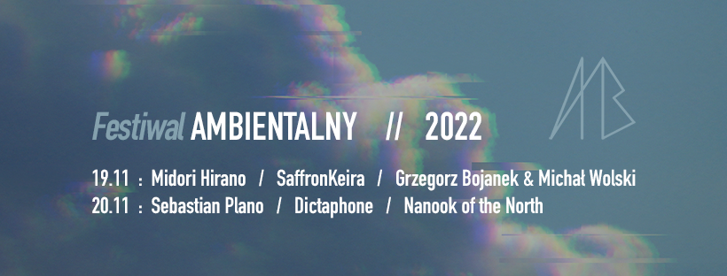 Pleased to announce I will be coming to Poland to perform at Festiwal Ambientny on November 20th in Wroclaw!

Tickets are available here: tinyurl.com/244ap8zz