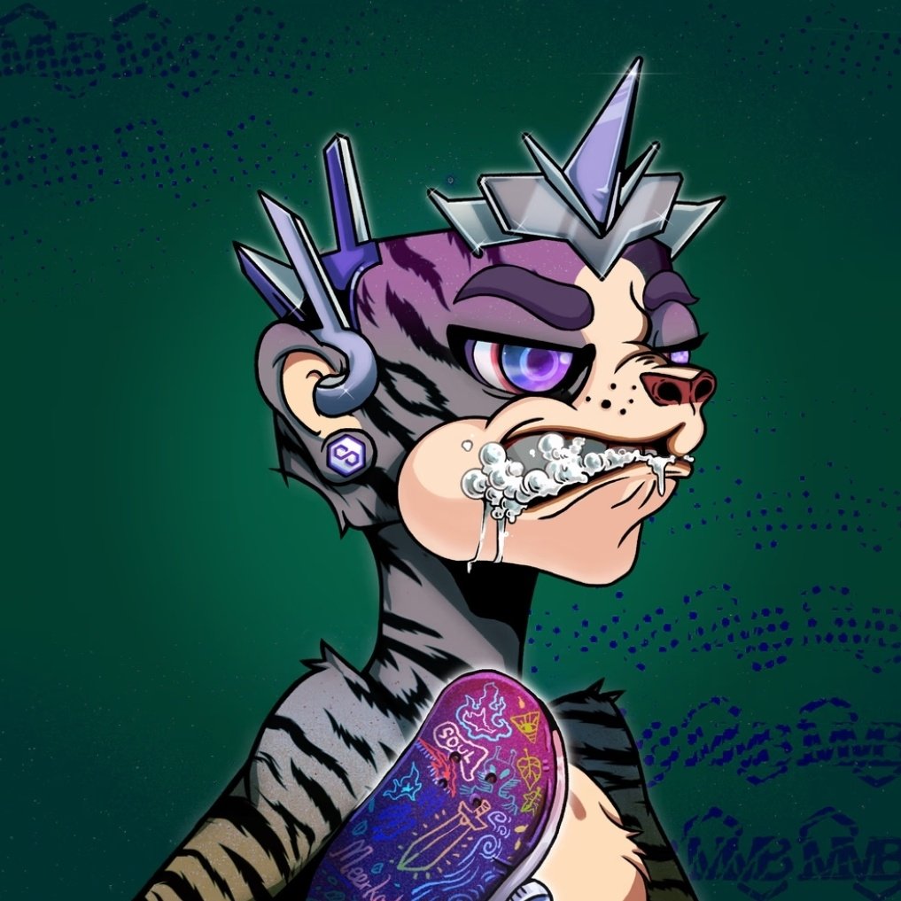 Luckso87's tweet photo. #NewProfilePic The #MadSkater @MadMeerkatNFT #maticmadness #polykat https://t.co/P3hhjVOCMb