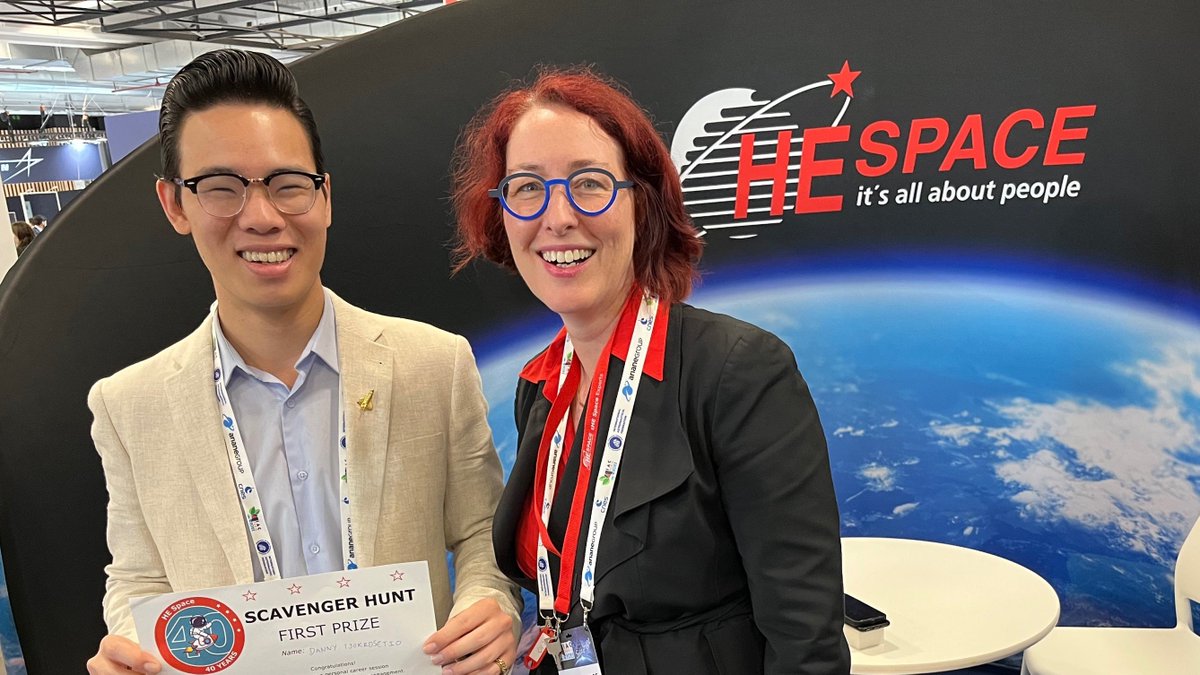HE_Space's tweet photo. Be as smart as many other #IAC2022 visitors: secure one of our coveted appointments for a free personal career advice with one of our experts!
Your space journey starts here: https://t.co/Tihje2fyv0 
Come by, we look forward to seeing you!
#boostyourcareer #jobsinspace @iafastro https://t.co/IGiOJdd5eY