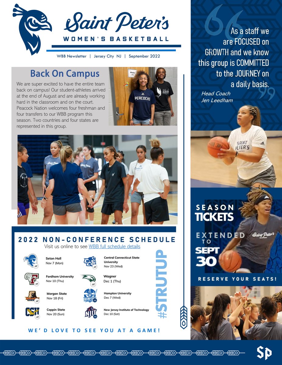 Saint Peter's Women's Basketball tweet media