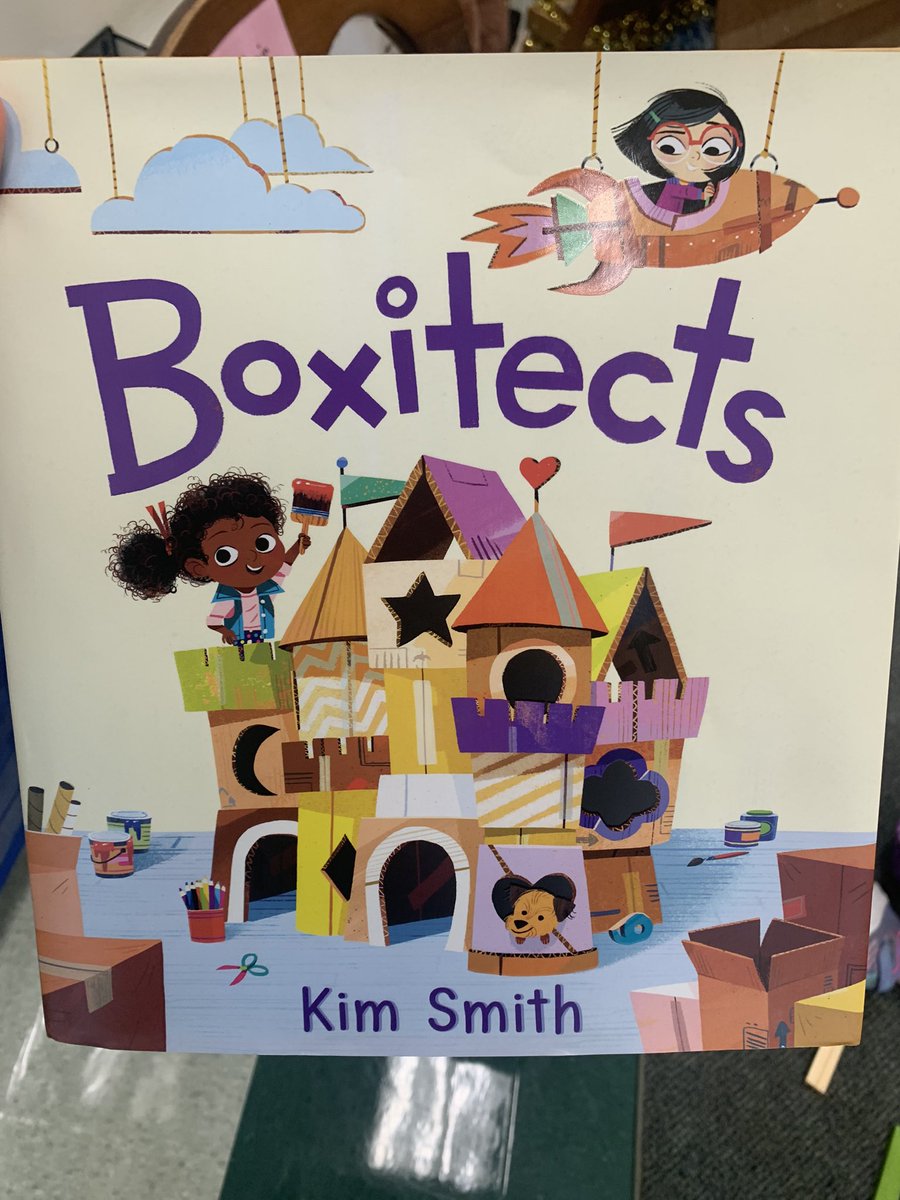 HoyLibrarian's tweet photo. Collaboration at its finest! Working with @KEVAplanks as teams to become ‘KEVAtects’ 
Boxitects book is our inspiration! @LkwdEmerson https://t.co/pdpYM1B3j7