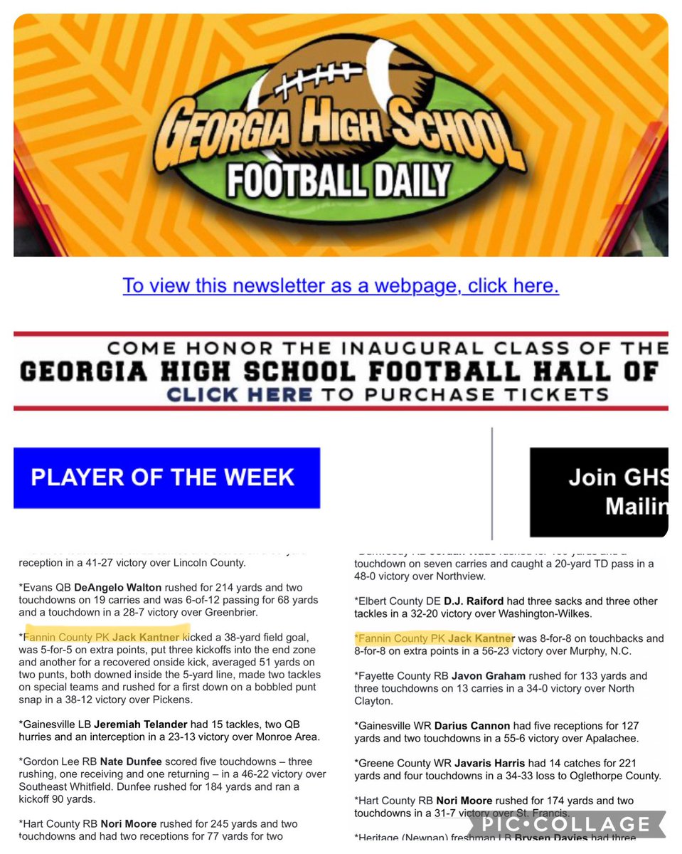 Jack Kantner (@kantnerjack) on Twitter photo Back to back games!
<a href="/Fannincountyfb/">Fannin County Football</a> <a href="/chadmcheatham/">Chad M Cheatham</a> <a href="/CoachJReece/">Jacob Reece</a> <a href="/NwGaFootball/">NwGa Football</a> <a href="/RecruitGeorgia/">Recruit Georgia</a> <a href="/CoachAGoss/">Antonio Goss</a> <a href="/leytonteal88/">Leyton Teal</a> @coachrmcelhaney Back to back games!
<a href="/Fannincountyfb/">Fannin County Football</a> <a href="/chadmcheatham/">Chad M Cheatham</a> <a href="/CoachJReece/">Jacob Reece</a> <a href="/NwGaFootball/">NwGa Football</a> <a href="/RecruitGeorgia/">Recruit Georgia</a> <a href="/CoachAGoss/">Antonio Goss</a> <a href="/leytonteal88/">Leyton Teal</a> @coachrmcelhaney