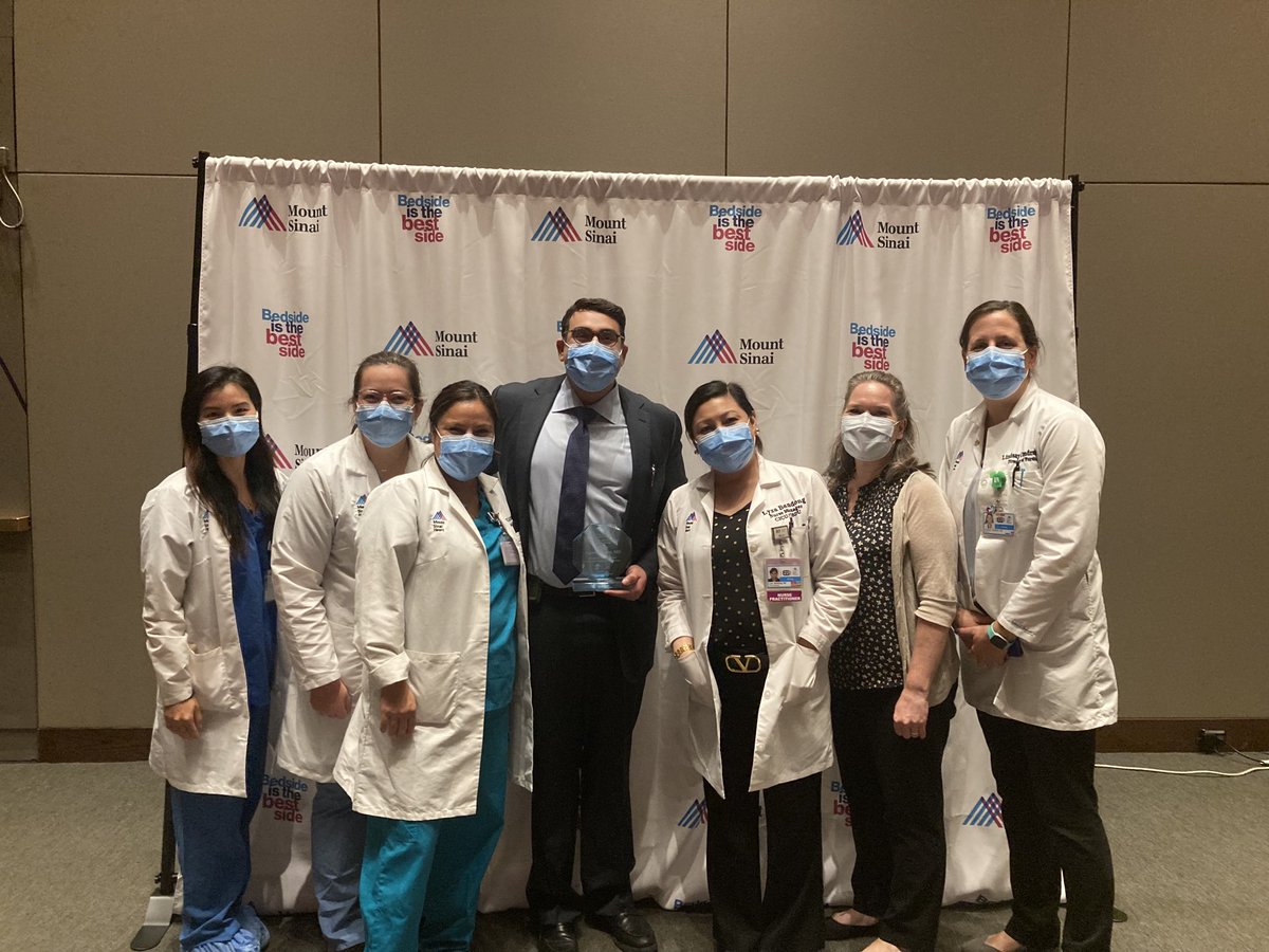 LindsayRN24's tweet photo. Congratulations to Mount Sinai Hearts own Dr. Rajeev Samtani for the Fellow of the Year Award #Poya #msheart #committosit ⁦@BethOliverVP⁩ https://t.co/N3IYQMpxLp