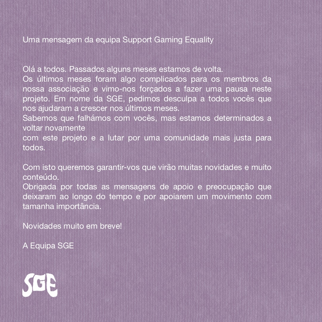 sgeassociation's tweet photo. ᴄᴏᴍᴜɴɪᴄᴀᴅᴏ - ꜱɢᴇ https://t.co/T2QXJX5L4J