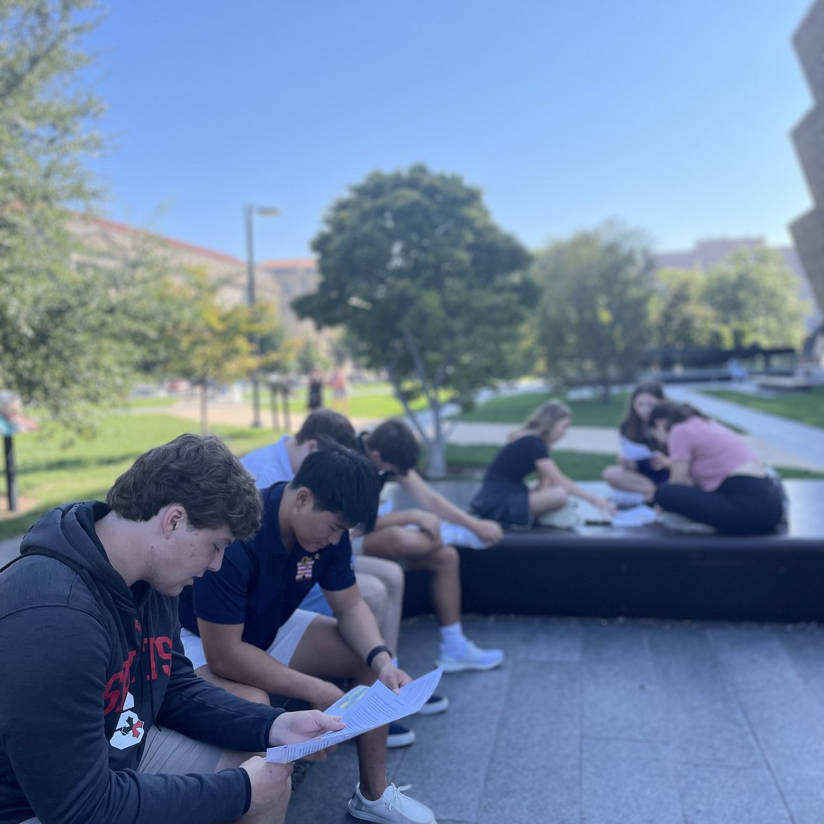 hangingwithMsH's tweet photo. Second APUSH class went to the National Museum of African American History and Culture today. Grateful for the amazing exhibits @NMAAHC has curated and shared with us. #SaintsLearn https://t.co/F0f7UovBpf