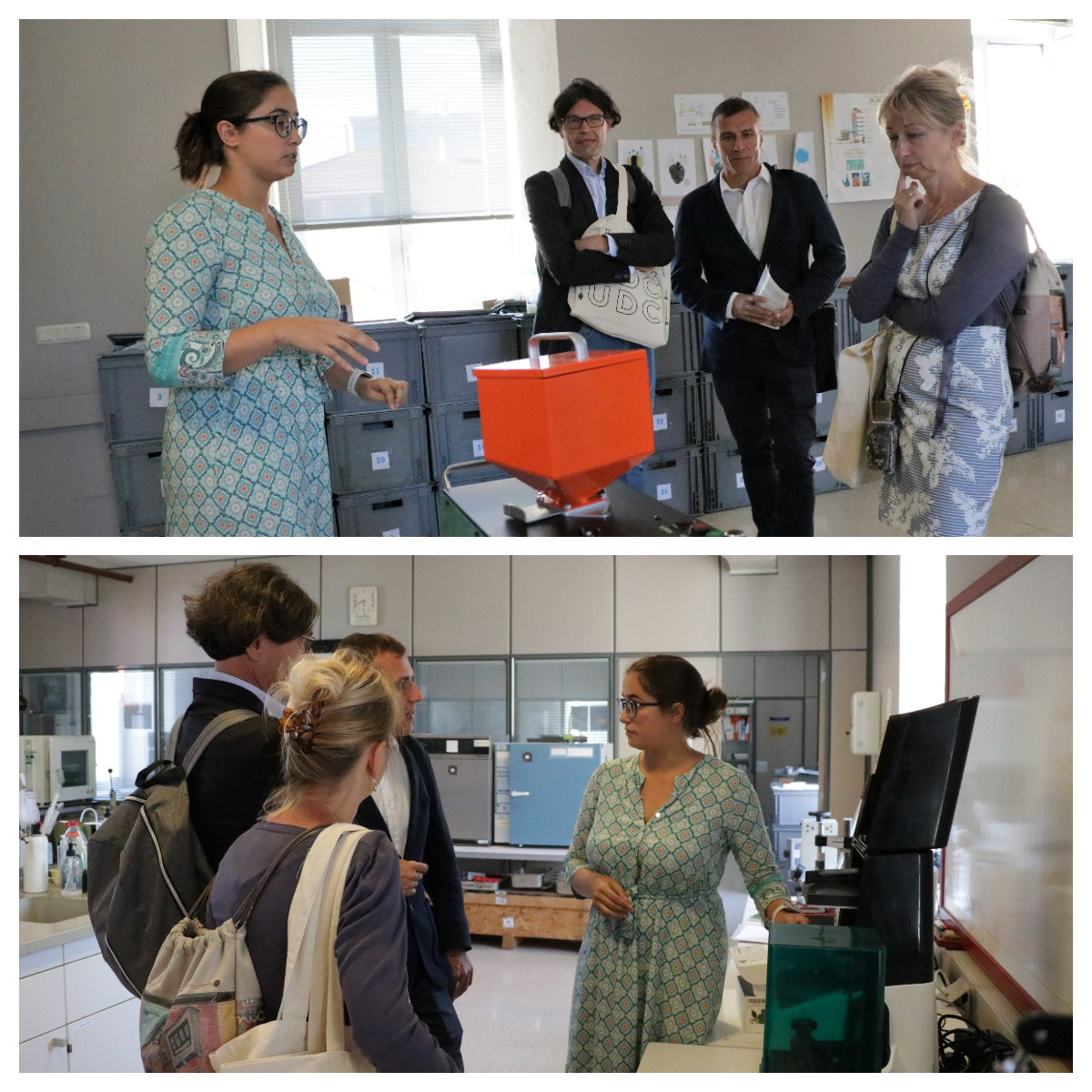 CITENI_UDC's tweet photo. Hoxe, os profesores Joanna Duda, Rafal Kusa e Jerzy Duda da @AGH_Krakow foron recibidos polo director científico do CITENI, Armando Yáñez e pola súa directora técnica, Anne Gosset, dentro do programa de mobilidade @EUErasmusPlus #KA107. https://t.co/3IWlUnkNe6