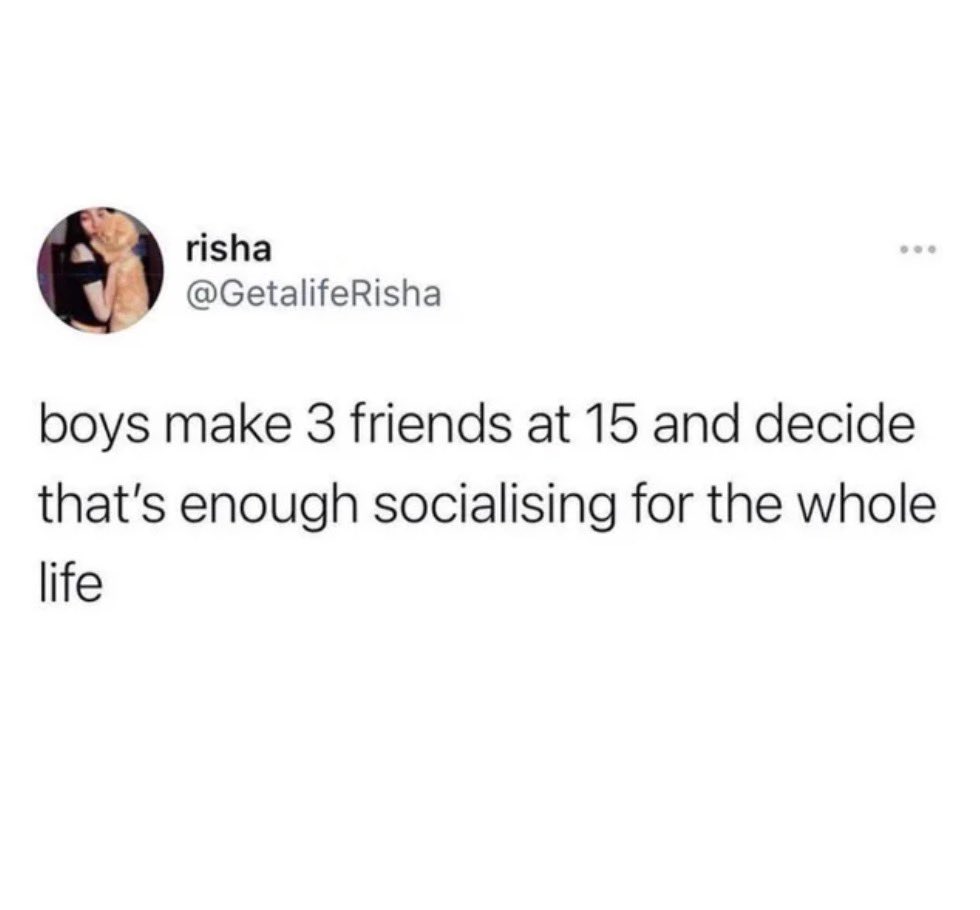 MensHumor's tweet photo. And…that’s a problem? https://t.co/9mD1sOoUax