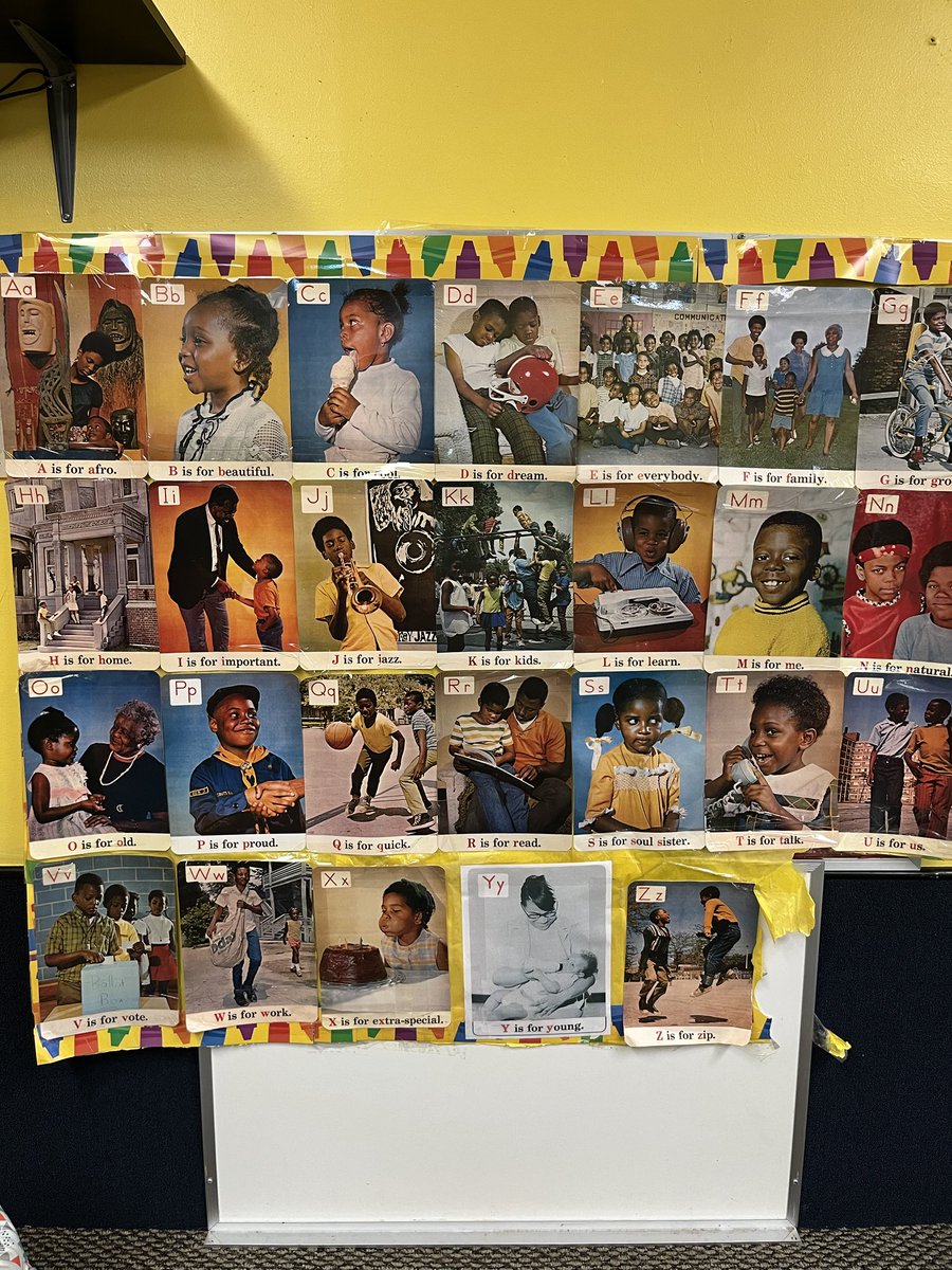 leacrusey's tweet photo. I loved my visit to ⁦@RootsPCS⁩ today, including finding these affirming and fun alphabets in each classroom! #dccharterproud ⁦@dcpcsb⁩ https://t.co/w6jbXkYx5b