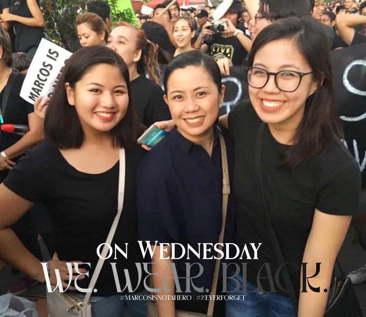 festeah's tweet photo. tomorrow. we. wear. black. https://t.co/8zZx73RMgR