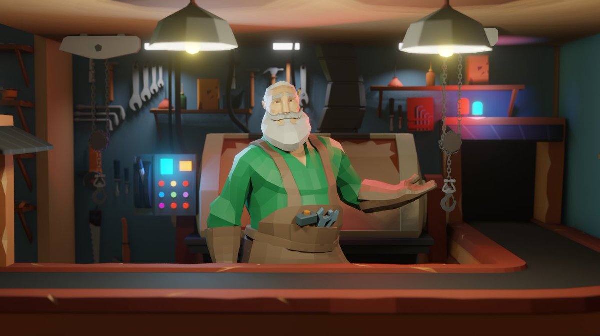 DeFi_Land's tweet photo. 🧔‍♂️🔨 "Welcome to my workshop sir. What are we forging today?" - Roger, the Forger. https://t.co/Ho0wsWRWSN