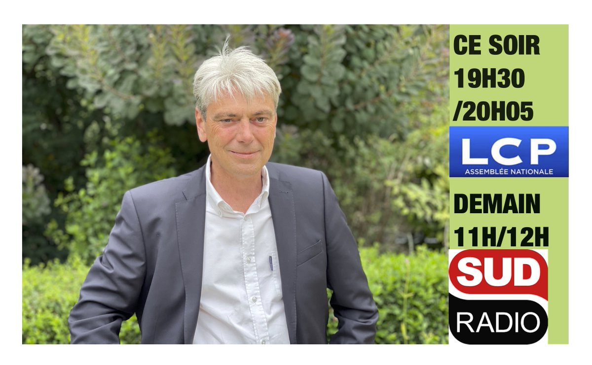 sebastienjumel's tweet photo. Rentrée sociale : retrouvez-moi ce soir à 19h30 sur @LCP et demain à 11h sur @SudRadio https://t.co/EQaZYUFPKA