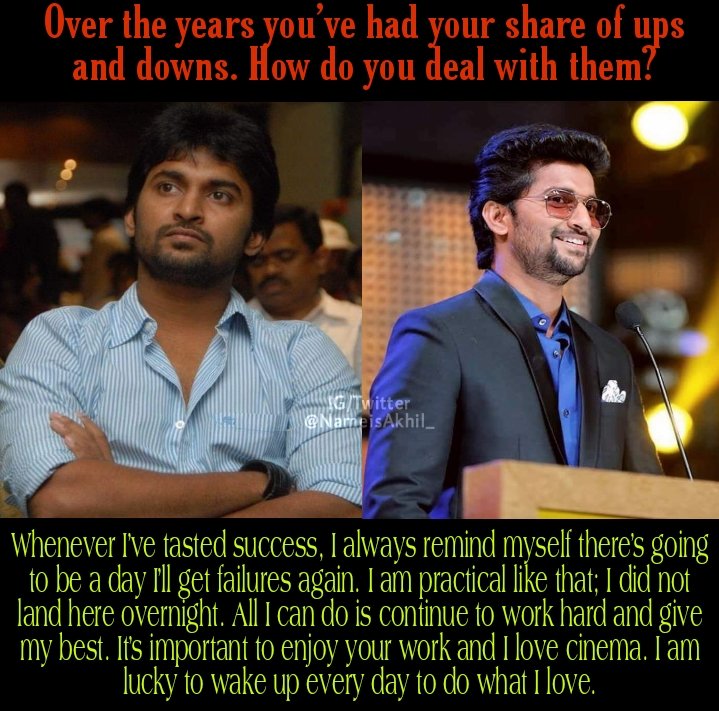 NameisAkhil_'s tweet photo. Our Idol @NameisNani Had An Interview With @NeeshitaN Recently On Completing 14 Glorious Years In TFI 😻❤️

Now And Then, We Love You Inspirer🫂💞

#WeLoveNani #14YearsForNaniInTFI https://t.co/OJAMoCRsiP