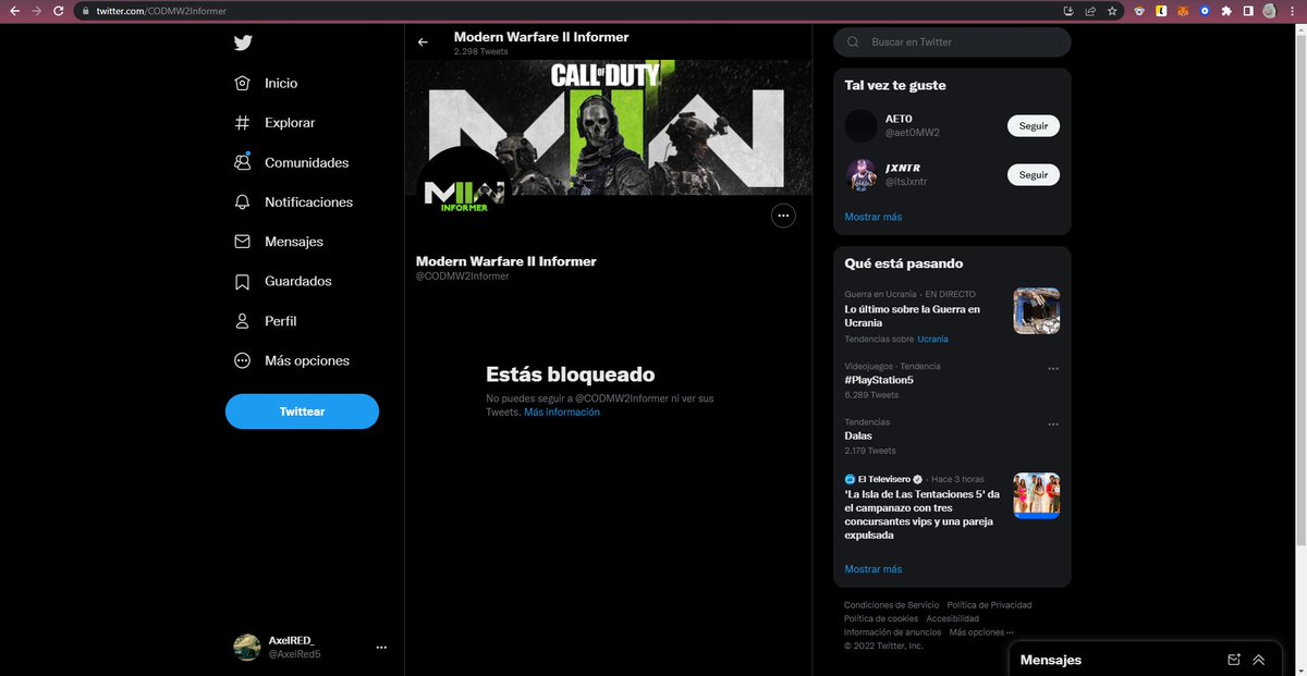 AxelRED___'s tweet photo. @CODMW2Informer It's obvious that they don't like when someone tell the truth about their giveaways and code gifting. https://t.co/IyvvWAklzj