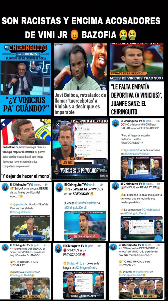 realmanumoudrid's tweet photo. #ApagonAlChiringuito eres Madridista y ves esto?pues no serás muy Madridista cuando están profanando TU ESCUDO,TU ENTIDAD,A TUS JUGADORES!!!

Piensalo... https://t.co/NKhsG2mutG