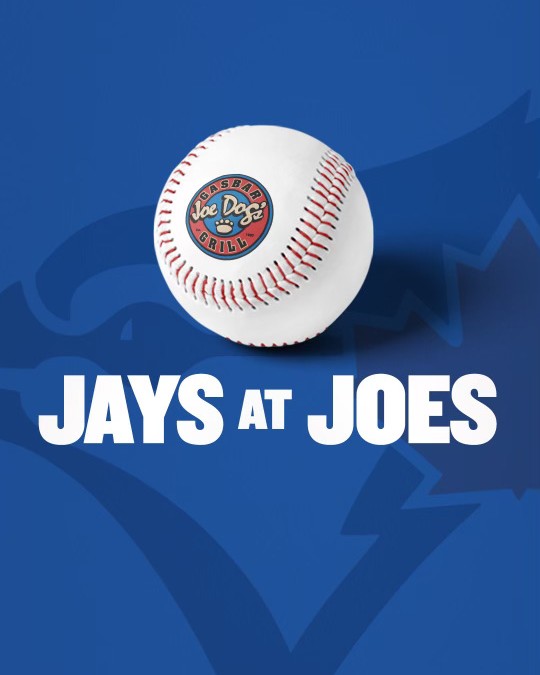 JoeDogsGasBar's tweet photo. Watch the Jays at Joes ⚾️
🐦  TODAY at 6:45pm - Jays take on the Phillies!

#jaysatjoes #burlon #dtburlon #bluejaybaseball #letsgojays #nextlevel https://t.co/NWBcT0bZfC