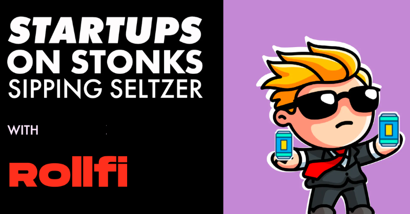 k17ubha's tweet photo. Hopping on the @Stonks_dot_com Sipping Seltzer pod with @TomJWhiteIV + @ajh3_ later this week and diving into @rollfi_xyz 💰