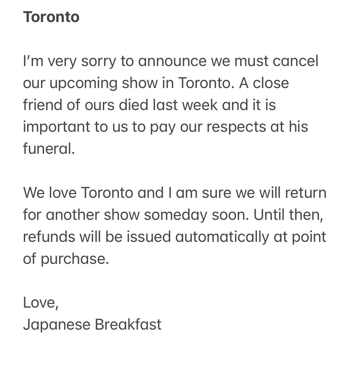 Japanese Breakfast (@jbrekkie) on Twitter photo 