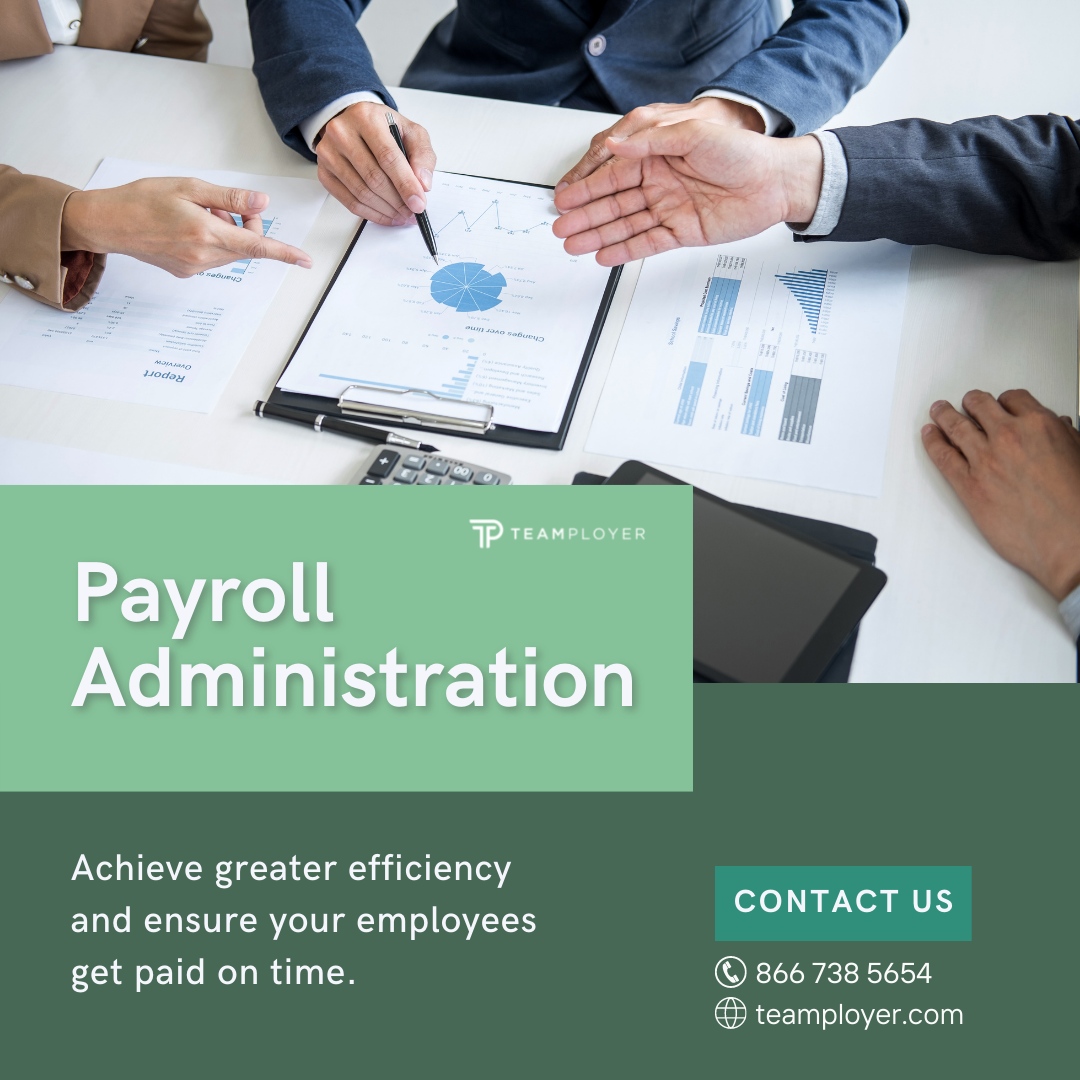 GoTeamployer's tweet photo. Payroll administration can be a daunting task, so we're here to help! 

Your employees deserve to get paid on time every time, and you deserve to spend less time worrying about it.

📞 Call us today to learn how we can help you achieve greater efficiency and ensure your emplo... https://t.co/3qMslISGt9