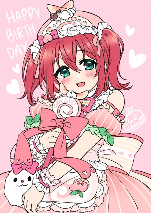 ルビィちゃんお誕生日おめでとう#黒澤ルビィ生誕祭2022 #黒澤ルビィ誕生祭2022 