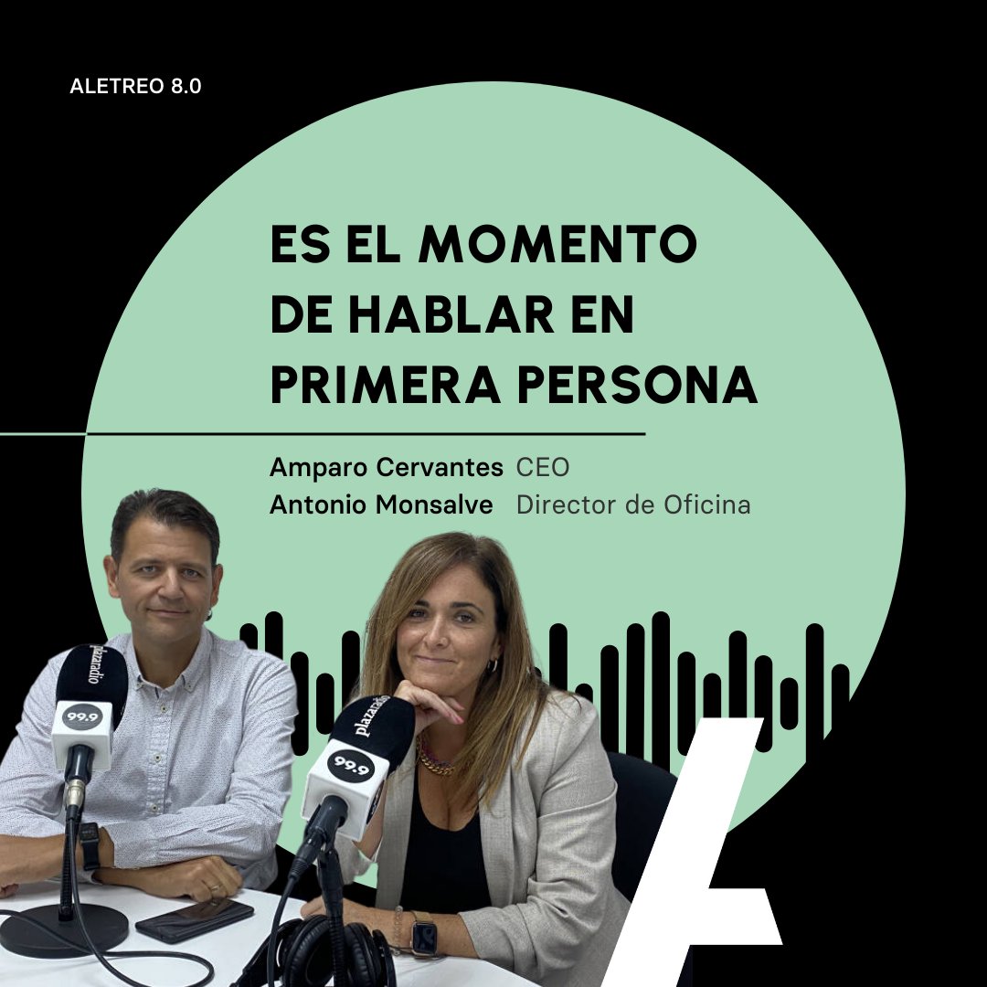 ALETREO (@aletreo) on Twitter photo No paramos y, una vez más, pisamos el acelerador para estar al día en innovación y ser la #agencia de referencia para contar las mejores #brandstories
<a href="/AmpaCervantes/">Amparo Cervantes</a> y <a href="/antoniomonsalve/">ΛNTONIO MONSΛLVE</a> nos cuentan sobre ALETREO 8.0 en esta entrevista para @999plazaradio🔗 valenciaplaza.com/aletreo-cumple… No paramos y, una vez más, pisamos el acelerador para estar al día en innovación y ser la #agencia de referencia para contar las mejores #brandstories
<a href="/AmpaCervantes/">Amparo Cervantes</a> y <a href="/antoniomonsalve/">ΛNTONIO MONSΛLVE</a> nos cuentan sobre ALETREO 8.0 en esta entrevista para @999plazaradio🔗 valenciaplaza.com/aletreo-cumple…