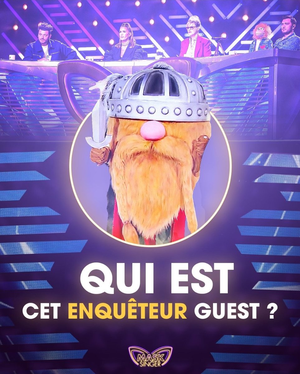 Cardibfensss's tweet photo. https://t.co/zeCqh2pGSW
the performance of a viking from France👆
#maskedsinger
#maskedsingerfrance
#masked
#singer
#vairal https://t.co/wwypMbbpbC