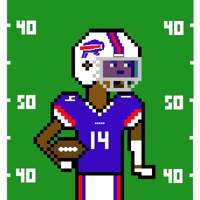 Giveaway time to celebrate how dominant Diggs is right now.

1. Like &amp; RT.  Tag friends optional but cool
2. Follow <a href="/NFungibleSports/">Non Fungible Sports</a> 
3. Join NFS Discord - discord.gg/cpc5Jf62zY

Will post winner in 48 hours so you can use him in this week's contests

#NFTGiveaways #NFS #DFS