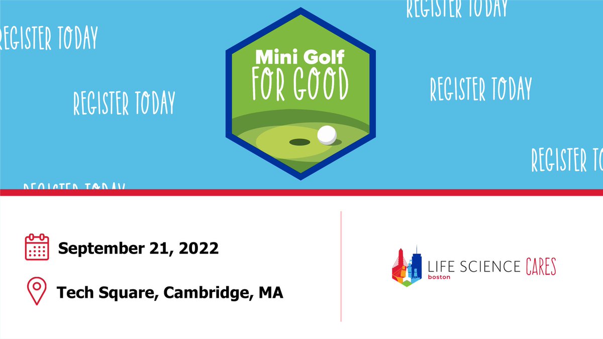 #ICYMI, our team is teeing up for the Life Science Cares Mini Golf for Good event tomorrow afternoon! Join in the fun by following along using the Life Science Cares social media channels; Facebook: @LifeScienceCares; Twitter: @LS_Cares; LinkedIn: @Life-Science-Cares. #LSCImpact