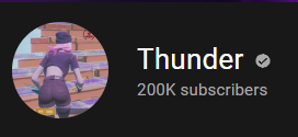 Thunderrrz's tweet photo. I've been doing youtube for just under 2 years and we hit 200k SUBS!!! Thank you to anyone that has even watched a single video of mine ♥. Still doesn't feel real to me. ♥🐐🐐 https://t.co/ag8RPjtq04