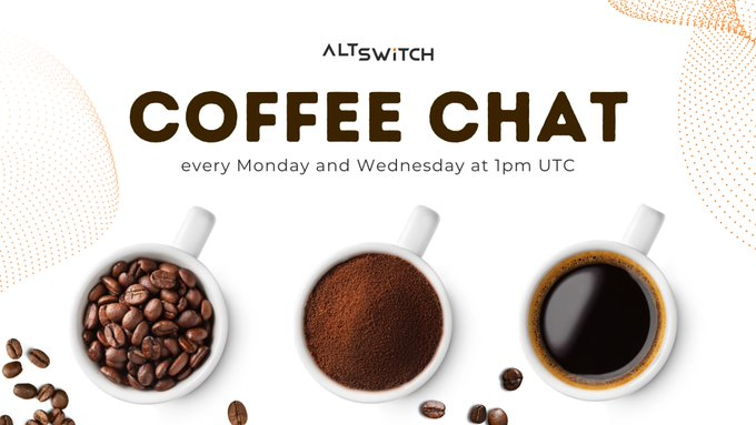 altswitchglobal's tweet image. 80,000 tons of plastic waste has accumulated in The Great Pacific #GarbagePatch. Join us this Wednesday on our Coffee-chat while we discuss solutions to this growing problem 👇



TIME:
Wed Sept 21 at 1pm UTC (9am EST)
 
#AltSwitch #BSC #plasticpollution