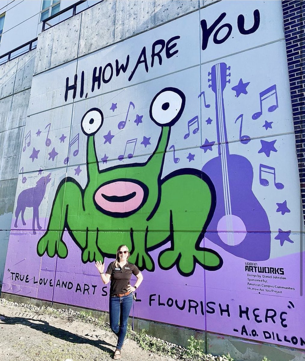 What started as a one-off mural in 1993 in Austin has grown into a #MentalHealth movement. Our hero sponsor <a href="/americancampus/">American Campus</a> has helped preserve the #ATX mural and are spreading Jeremiah’s message of #mentalhealthawareness across the country, seen here in Seattle!