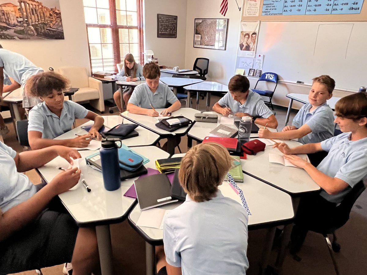 TVS Middle School (@tvs_middle) on Twitter photo In Community Impact time today, 7th and 8th grade students wrote notes of gratitude to veterans, service members, first responders, and wounded heroes to be included in care packages sent by Operation Gratitude. <a href="/TVS_Trojans/">Trinity Valley School</a> In Community Impact time today, 7th and 8th grade students wrote notes of gratitude to veterans, service members, first responders, and wounded heroes to be included in care packages sent by Operation Gratitude. <a href="/TVS_Trojans/">Trinity Valley School</a>