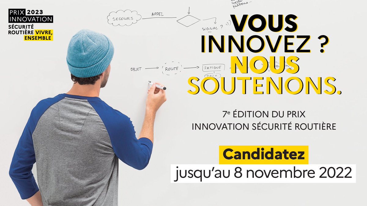 RoutePlusSure's tweet photo. Votre entreprise développe un produit ou un service innovant contribuant à améliorer la #SécuritéRoutière ? 🚀 Candidatez au #PrixInnovation avant le 8 novembre pour devenir lauréat ! Plus d'informations 👉 https://t.co/VRlmB4cjmH https://t.co/wk8EzHnxrQ