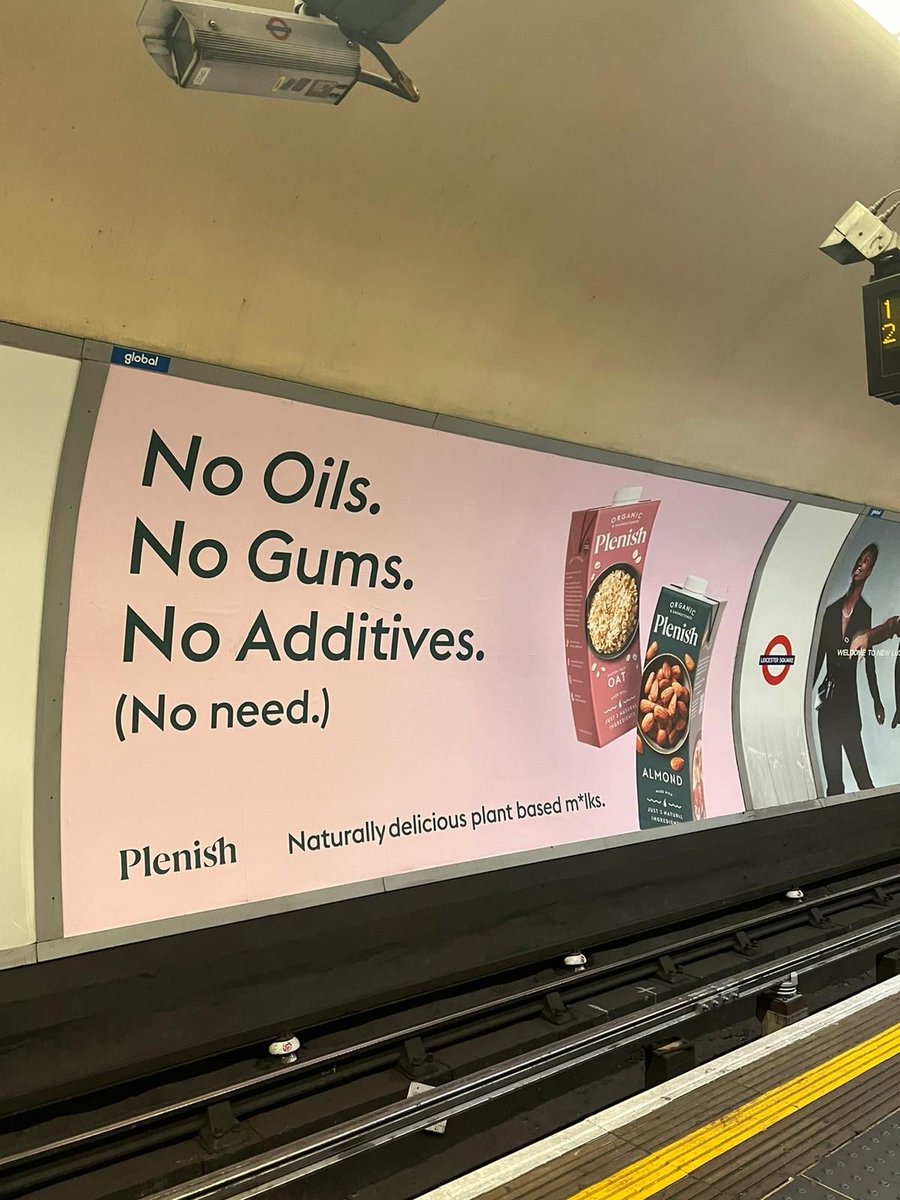 We’re so excited to be supporting <a href="/PlenishDrinks/">PlenishDrinks</a> in their latest campaign running in OOH, press, social &amp; Youtube &amp; be part of their mission to become the number one premium plant-based m*lk brand.

A huge shoutout to the team at <a href="/PlenishDrinks/">PlenishDrinks</a>, Magpie Studio &amp; our Goodstuffers👏