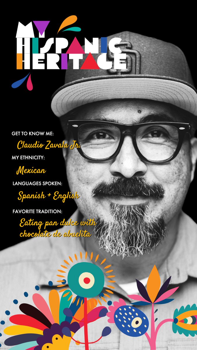 Join me in celebrating #HispanicHeritageMonth  

Remix this awesome <a href="/AdobeExpress/">Adobe Express</a> template adobe.ly/3Sf9K8J

Share it on social using the #AdobeEduCreative, #AdobeForAll &amp; #MyStory

<a href="/AdobeForEdu/">Adobe For Education</a>  #adobeexpress