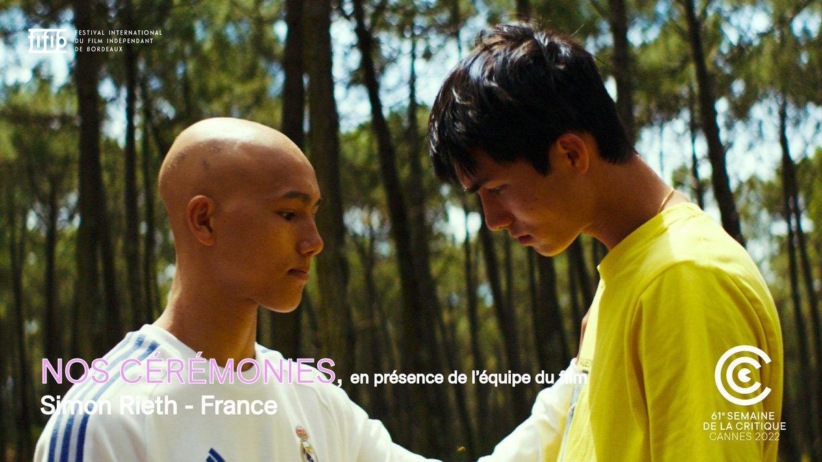 fifib33's tweet photo. {FOCUS SEMAINE DE LA CRITIQUE}
NOS CÉRÉMONIES de Simon Rieth (France)
Production : @Filmsdupoisson, Spade, SMAC Productions
Distribution : @thejokersfilms
Ventes internationales : @WildBunch
#FIFIB2022 https://t.co/mJ436l5BD5