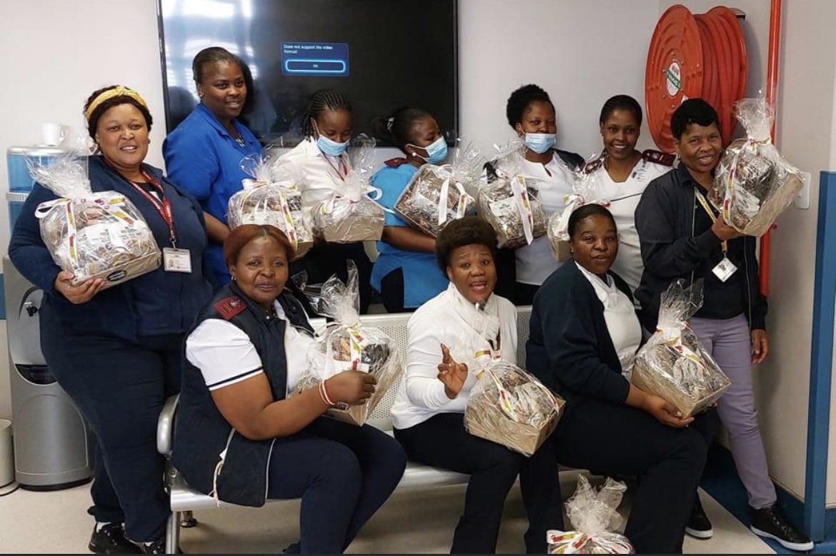Our nurses were spoiled by the lovely @hot1027fm family 🙏

Thank you for the biscuit hampers and gift vouchers @hot1027fm  your support appreciated ❤️ ❤️ 💫

#surgeonsforlittlelives #surgeons #surgery #paeds #paedssurgeryteam  #patients #hospital #charity #donate #hotcaresfm